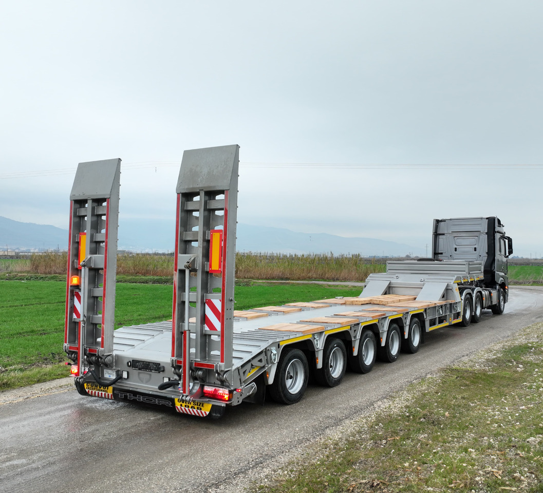 THOR THR-5-LW-A - Žemo profilio platforma puspriekabė: foto 4 THOR THR-5-LW-A - Žemo profilio platforma puspriekabė: foto 4