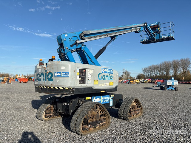 2016 Genie S-65TRAX Crawler Diesel Telescopic Boom Lift - Teleskopinis keltuvas: foto 1 2016 Genie S-65TRAX Crawler Diesel Telescopic Boom Lift - Teleskopinis keltuvas: foto 1