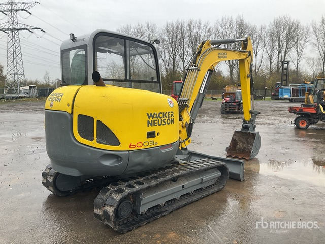 2018 Wacker Neuson 6003 Mini Excavator: <6.6t - Mini ekskavatorius: foto 3 2018 Wacker Neuson 6003 Mini Excavator: <6.6t - Mini ekskavatorius: foto 3