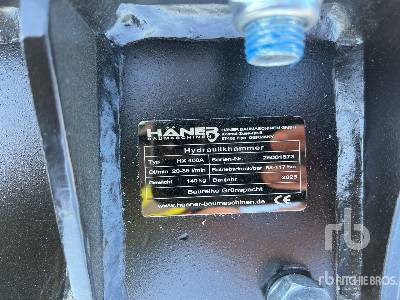 HAENER HX400A (Unused) - Hidraulinis kūjis: foto 5 HAENER HX400A (Unused) - Hidraulinis kūjis: foto 5
