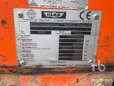 HAMM 3411 - Kompaktorius: foto 5 HAMM 3411 - Kompaktorius: foto 5