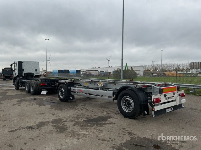 Iveco Trakker 380 Containervrachtwagen - Konteineris-vežimus/ Sukeisti kūną sunkvežimis: foto 1 Iveco Trakker 380 Containervrachtwagen - Konteineris-vežimus/ Sukeisti kūną sunkvežimis: foto 1