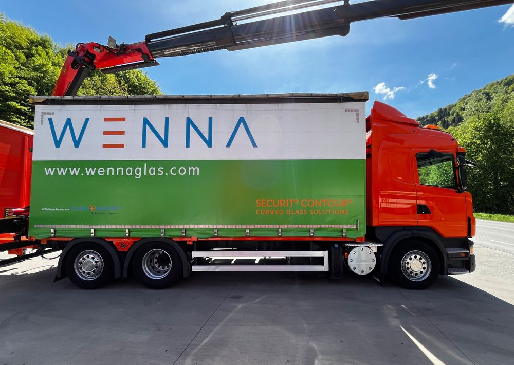 Scania G420 // Tandem // HDS Palfinger 18002 EH // Przyczepa // Oś skrętna podnoszona // Video !!! - Tentinis sunkvežimis, Sunkvežimis su kranu: foto 4 Scania G420 // Tandem // HDS Palfinger 18002 EH // Przyczepa // Oś skrętna podnoszona // Video !!! - Tentinis sunkvežimis, Sunkvežimis su kranu: foto 4