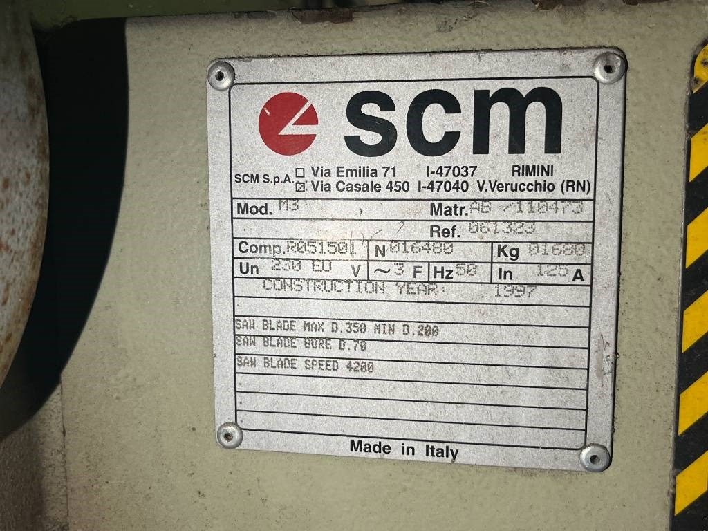 Annet SCM M3 Automatic multiblade rip saw - Medžio apdirbimo staklės: foto 5 Annet SCM M3 Automatic multiblade rip saw - Medžio apdirbimo staklės: foto 5