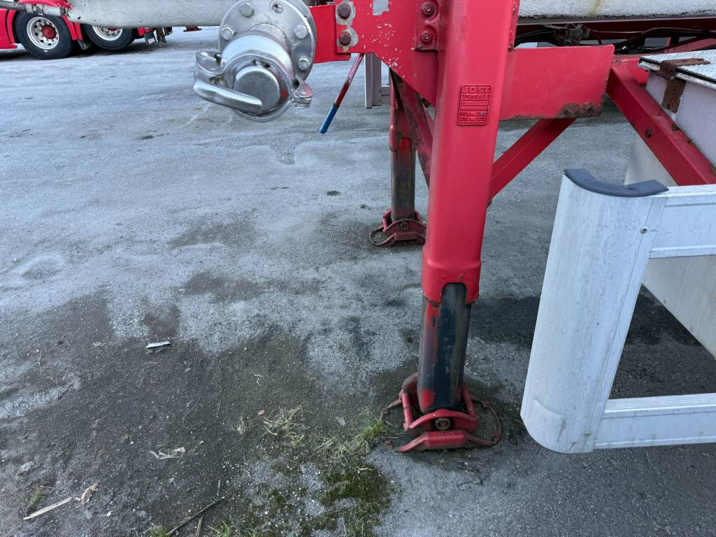 Puspriekabė cisterna Annet Schrader tank trailer 32 m2: foto 18