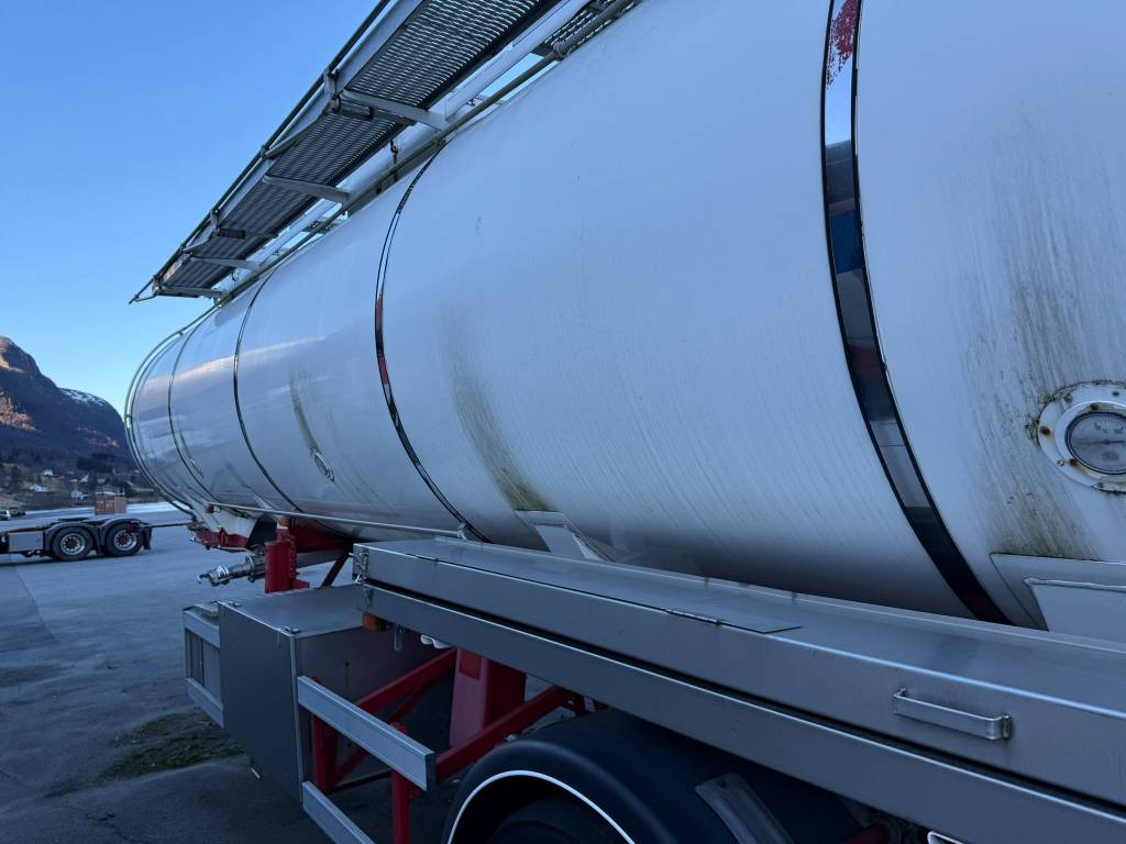 Puspriekabė cisterna Annet Schrader tank trailer 32 m2: foto 12