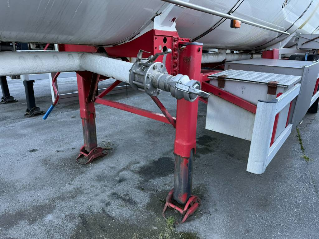 Puspriekabė cisterna Annet Schrader tank trailer 32 m2: foto 20