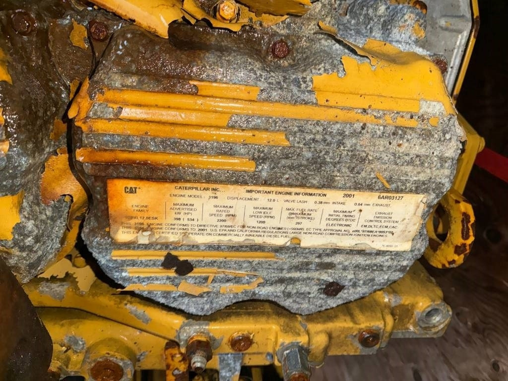 Variklis - Statybinė technika CAT engine 287 kw Cat 365: foto 6