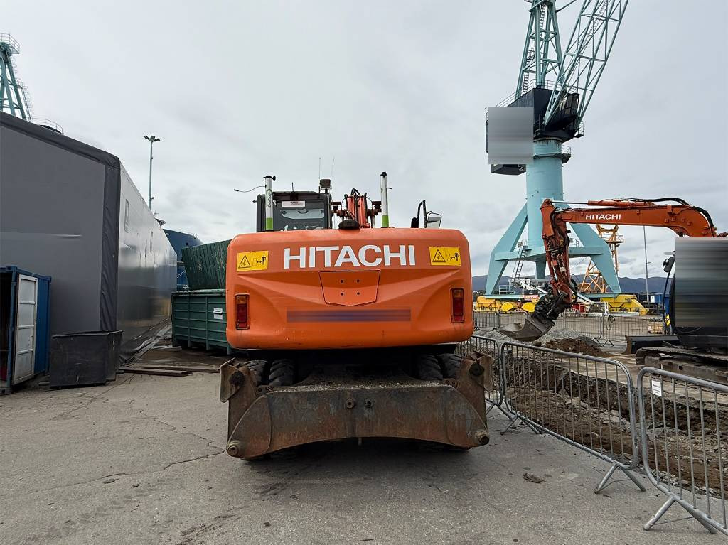 Ratinis ekskavatorius Hitachi ZX 140 W-3: foto 9