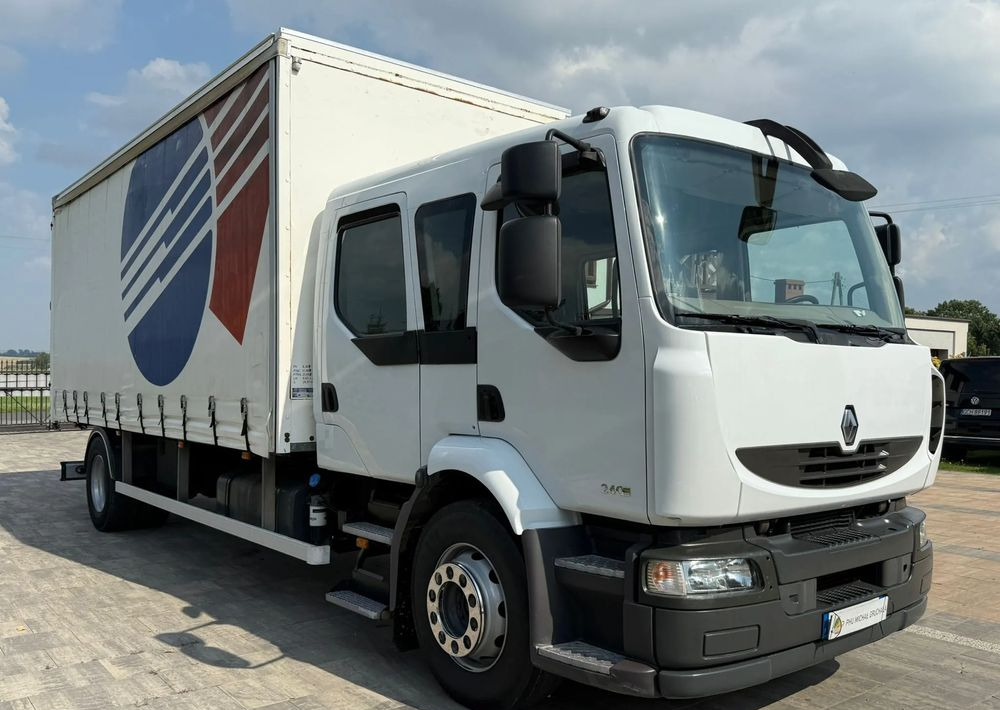 Renault Midlum - Tentinis sunkvežimis: foto 1 Renault Midlum - Tentinis sunkvežimis: foto 1