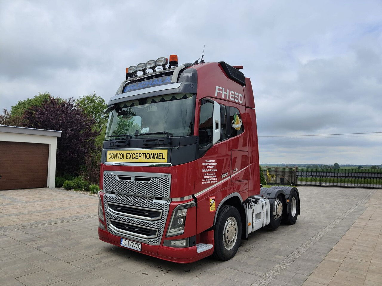 Vilkikas Volvo FH 16.650 odstępstwa 60 Ton: foto 16
