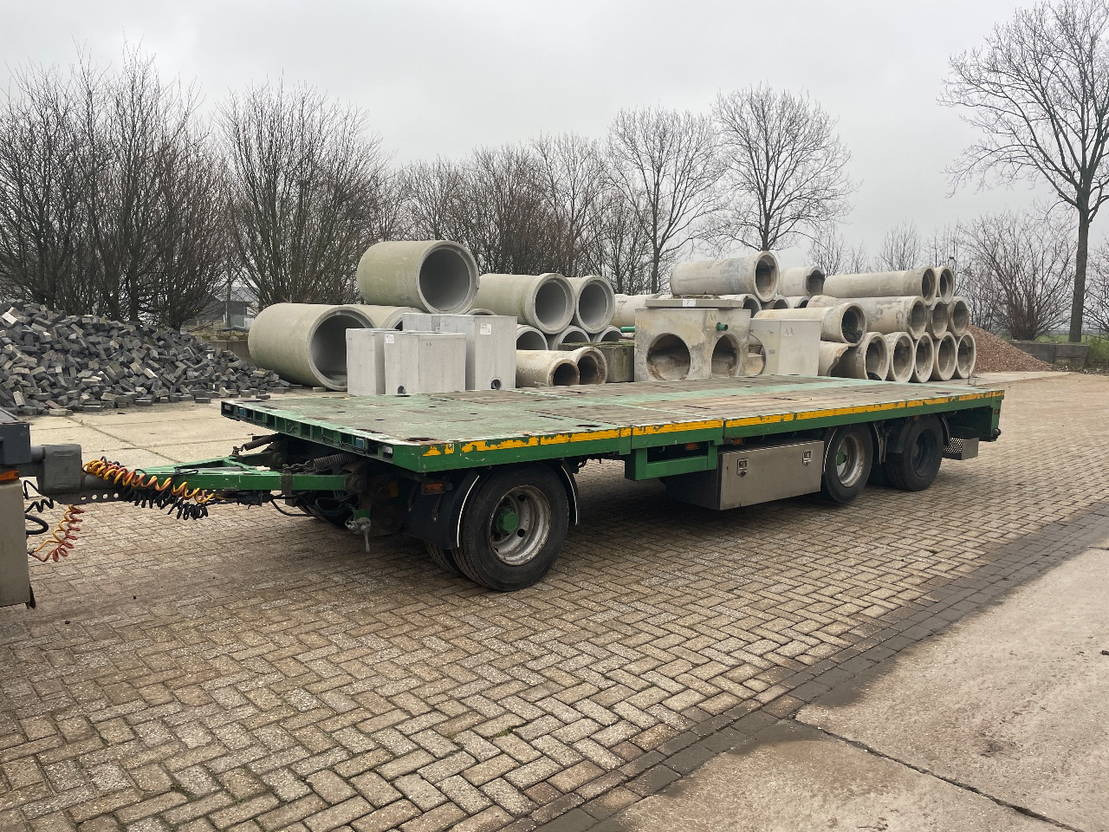 DRACO Uitschuifbare aanhangwagen 700 - 1030 laadvloer - Platforminė/ Bortinė priekaba: foto 2 DRACO Uitschuifbare aanhangwagen 700 - 1030 laadvloer - Platforminė/ Bortinė priekaba: foto 2