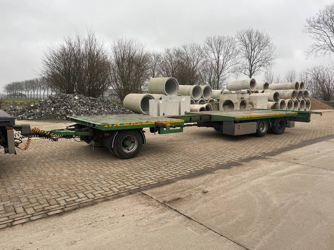 DRACO Uitschuifbare aanhangwagen 700 - 1030 laadvloer - Platforminė/ Bortinė priekaba: foto 1 DRACO Uitschuifbare aanhangwagen 700 - 1030 laadvloer - Platforminė/ Bortinė priekaba: foto 1