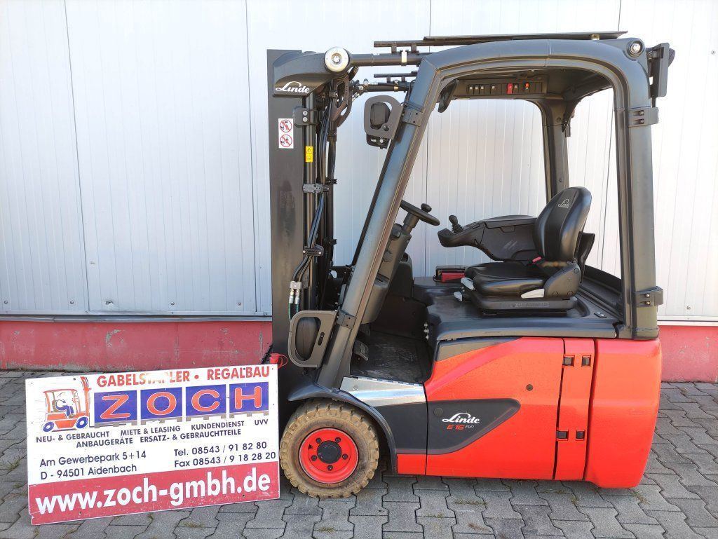 Linde E16C-02-386 EVO - Elektrinis krautuvas: foto 1 Linde E16C-02-386 EVO - Elektrinis krautuvas: foto 1