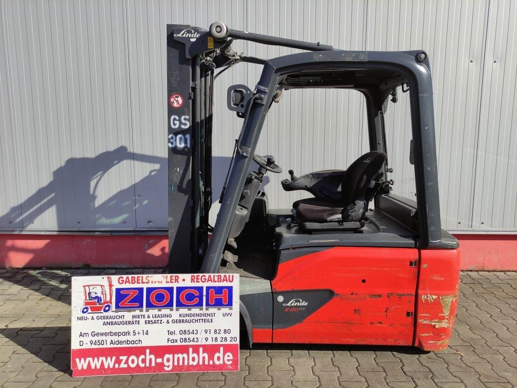 Linde E20L-02-386 - Elektrinis krautuvas: foto 1 Linde E20L-02-386 - Elektrinis krautuvas: foto 1