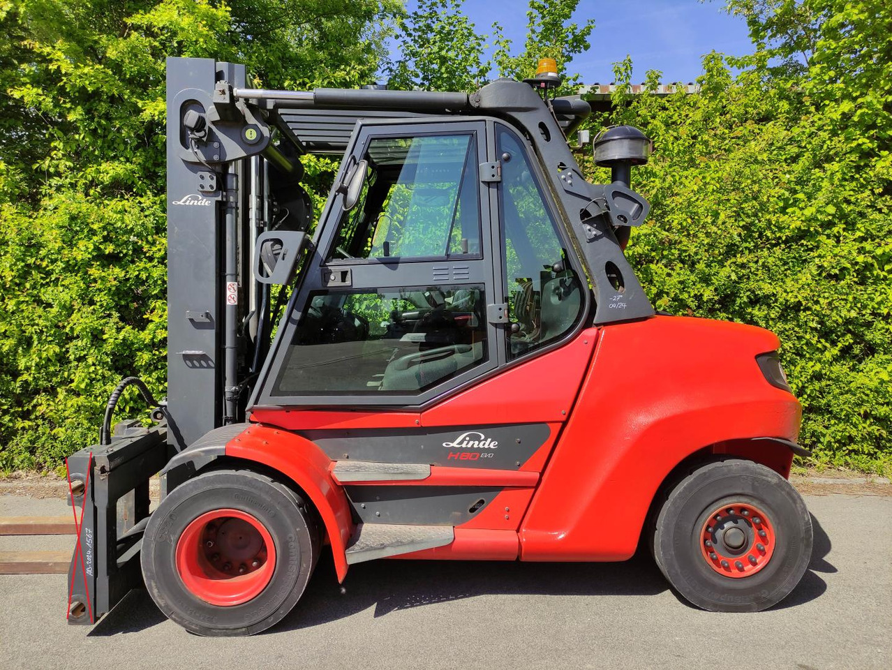 Linde H80D-03/900-EVO (M) - Dyzelinis krautuvas: foto 1 Linde H80D-03/900-EVO (M) - Dyzelinis krautuvas: foto 1