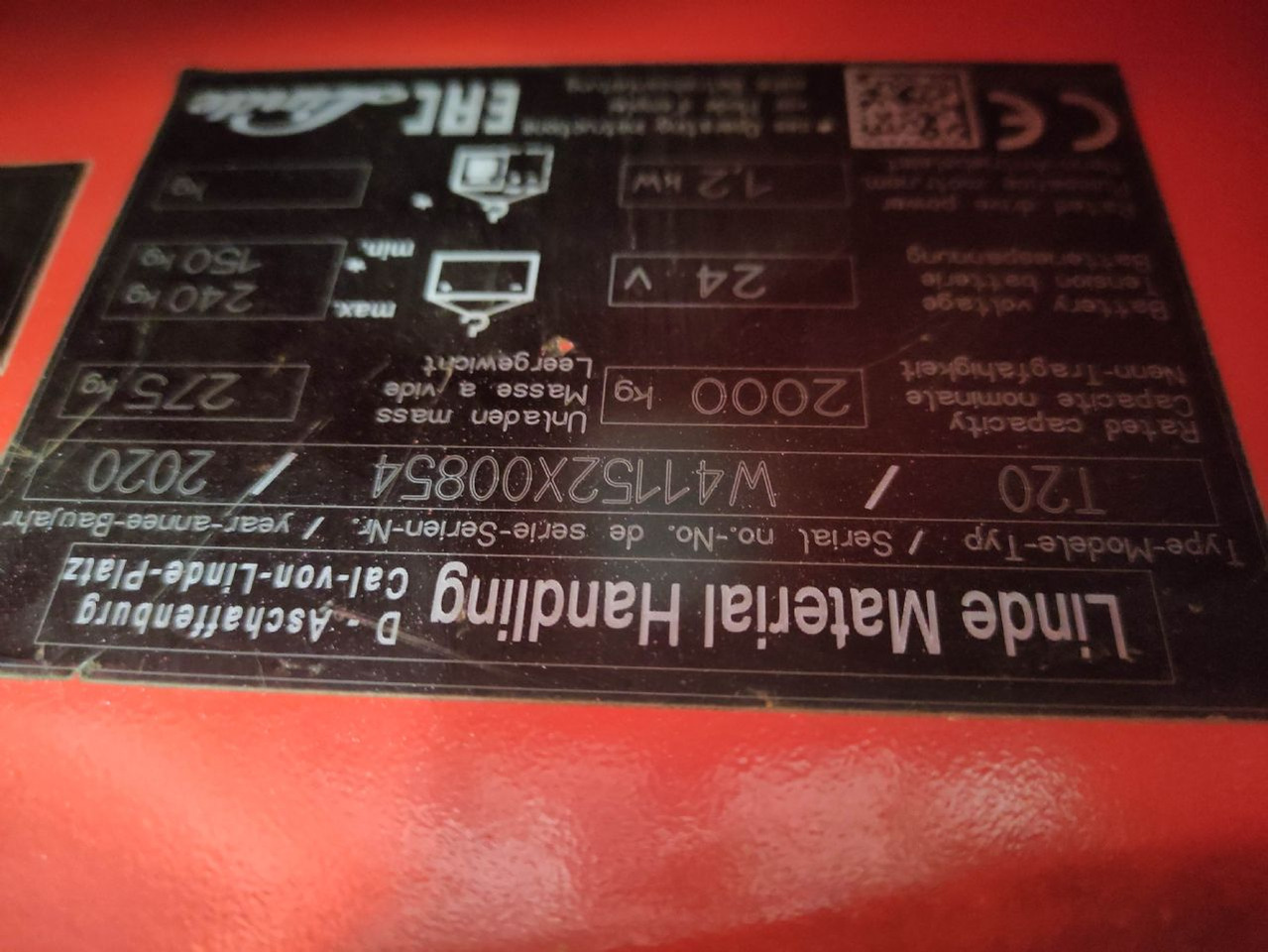 Linde T20-1152 (KDD, UVV und Lack NEU) - Padėklų krautuvas: foto 5 Linde T20-1152 (KDD, UVV und Lack NEU) - Padėklų krautuvas: foto 5