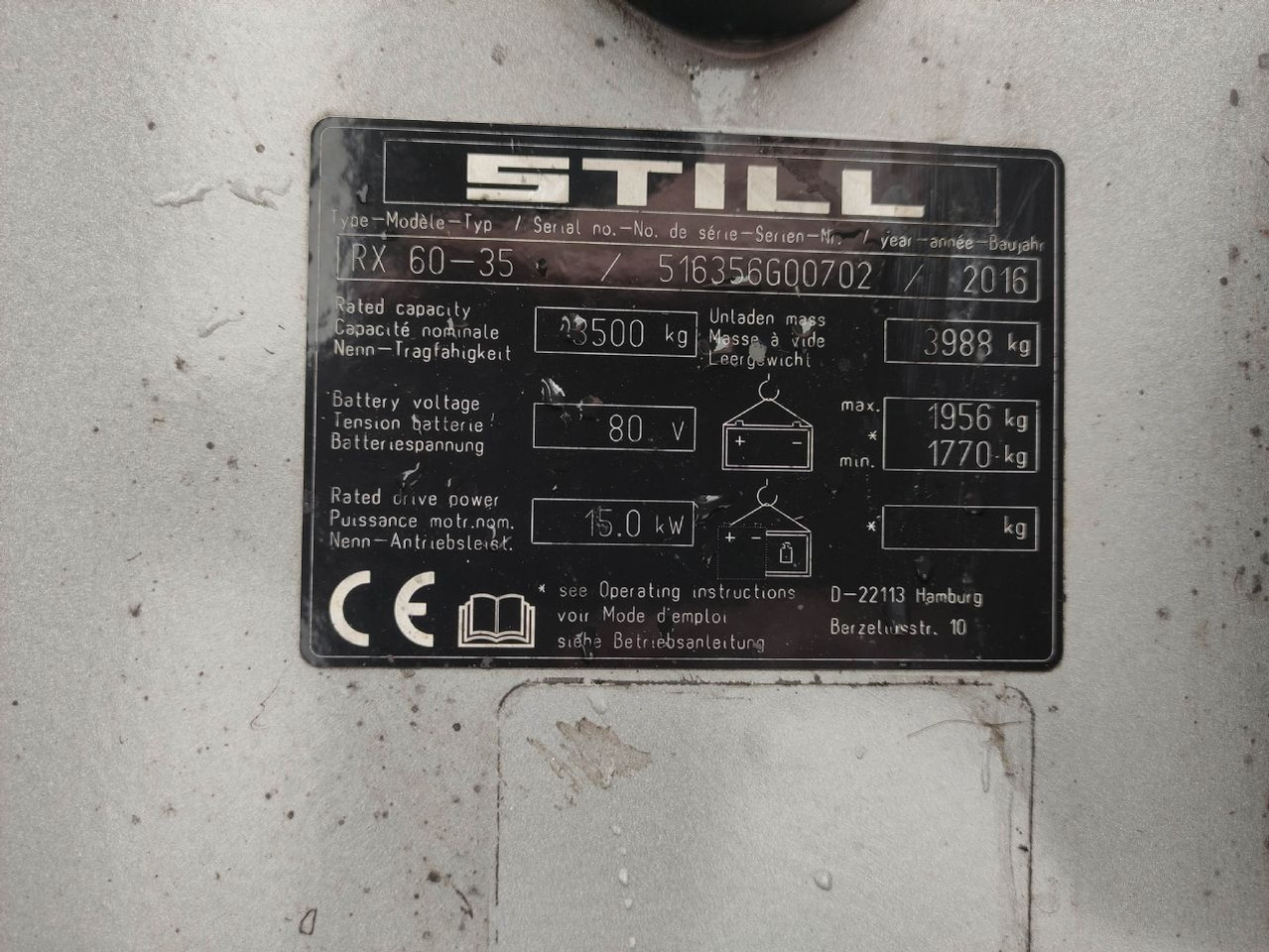 Elektrinis krautuvas Still RX 60-35: foto 7