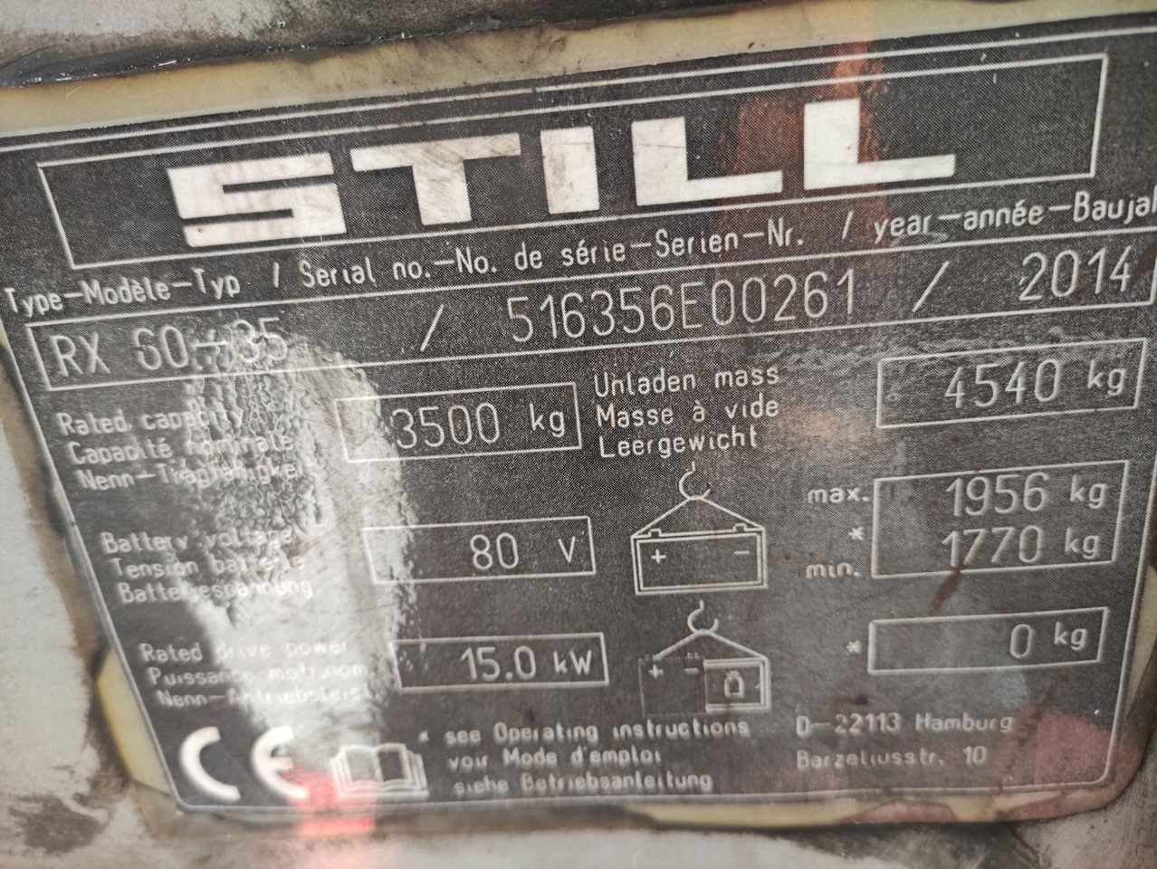 Elektrinis krautuvas Still RX60-35: foto 6
