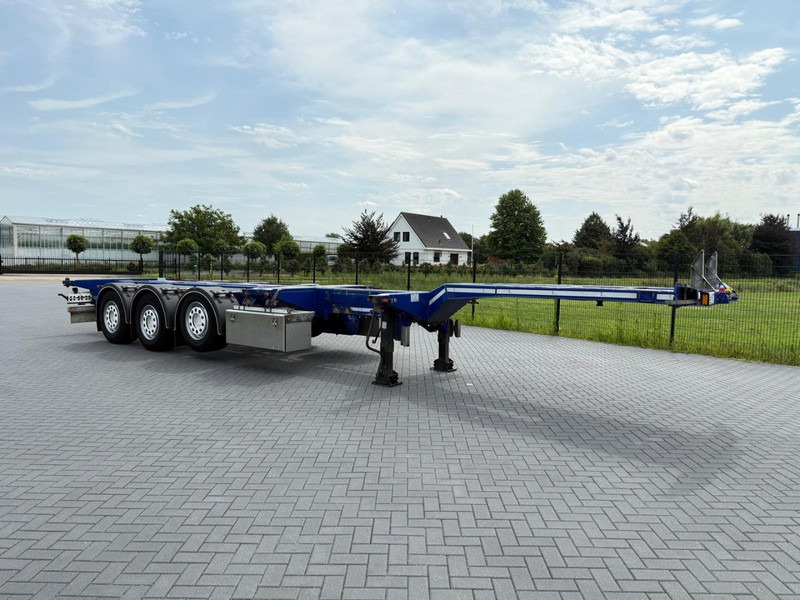 D-Tec FLEXITRAILER GESCOPEERD, 20, 40 FT, MULTI UITSCHUIFBAAR, 1 LIFTAS. - Konteineris-vežimus/ Sukeisti kūną puspriekabė: foto 1 D-Tec FLEXITRAILER GESCOPEERD, 20, 40 FT, MULTI UITSCHUIFBAAR, 1 LIFTAS. - Konteineris-vežimus/ Sukeisti kūną puspriekabė: foto 1