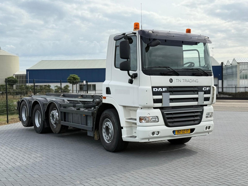 DAF FT CF 85.410 STEEL/AIR, 8X2, EURO 5, PERFECT CONDITION. - Sunkvežimis - kabelių sistema: foto 1 DAF FT CF 85.410 STEEL/AIR, 8X2, EURO 5, PERFECT CONDITION. - Sunkvežimis - kabelių sistema: foto 1