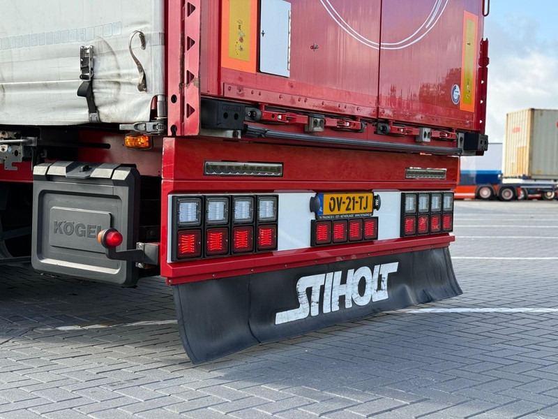 Kögel SN24 BLOKKEN BUMPER, SHOW, PALLETKIST, GESPOTEN WIELEN. - Tentinė puspriekabė: foto 4 Kögel SN24 BLOKKEN BUMPER, SHOW, PALLETKIST, GESPOTEN WIELEN. - Tentinė puspriekabė: foto 4