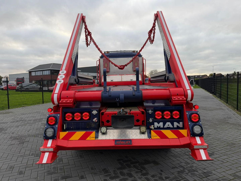 Nuožulnaus pakėlimo ant platformos sunkvežimis MAN 28.480 PORTAAL ARM, BLAD LUCHT, RETARDER, 6X2.: foto 10