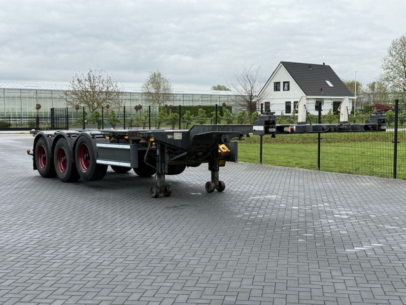 Nooteboom FT-43-03V MULTI CHASSIS, ALLE AANSLUITINGEN, LIFTAS. - Konteineris-vežimus/ Sukeisti kūną puspriekabė: foto 1 Nooteboom FT-43-03V MULTI CHASSIS, ALLE AANSLUITINGEN, LIFTAS. - Konteineris-vežimus/ Sukeisti kūną puspriekabė: foto 1