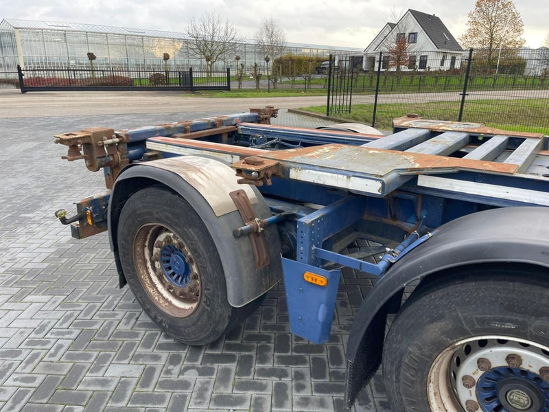 Konteineris-vežimus/ Sukeisti kūną puspriekabė Renders ROC 16.27 CC X-STEERING, ALLE AANSLUITINGEN, APK.: foto 16