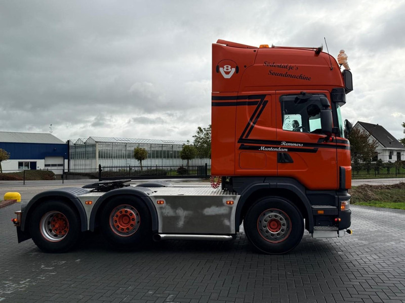 Vilkikas Scania R 164 GA 6X2/4 NA 580 SHOW TRUCK, GESTUURDE VOORLOPER, COMPLEET, TOP.: foto 16