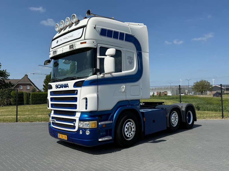 Scania R 500 A 6X2/4 STEERING PUSHER, MANUEL, RETARDER, LEATHER, TOP. - Vilkikas: foto 3 Scania R 500 A 6X2/4 STEERING PUSHER, MANUEL, RETARDER, LEATHER, TOP. - Vilkikas: foto 3
