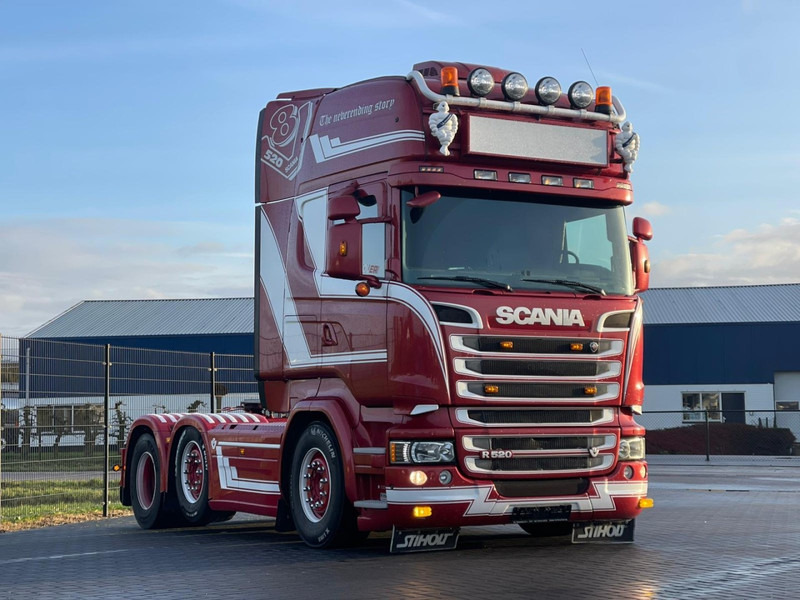 Scania R520 6X2/4, VOLLUCHT, SHOWTRUCK, LEER, RETARDER. - Vilkikas: foto 1 Scania R520 6X2/4, VOLLUCHT, SHOWTRUCK, LEER, RETARDER. - Vilkikas: foto 1