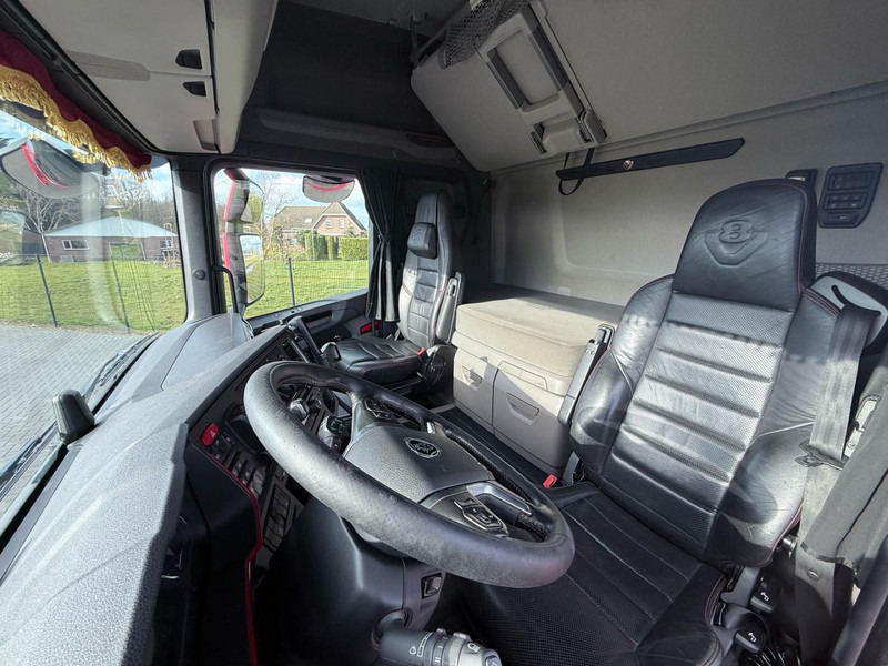 Vilkikas Scania R520 V8 NGS VOLLUCHT, LEER, BULLBAR, ZONDER EGR, BOOGIE.: foto 18