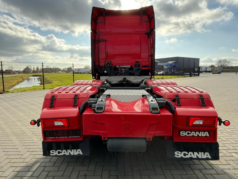 Vilkikas Scania R520 V8 NGS VOLLUCHT, LEER, BULLBAR, ZONDER EGR, BOOGIE.: foto 13