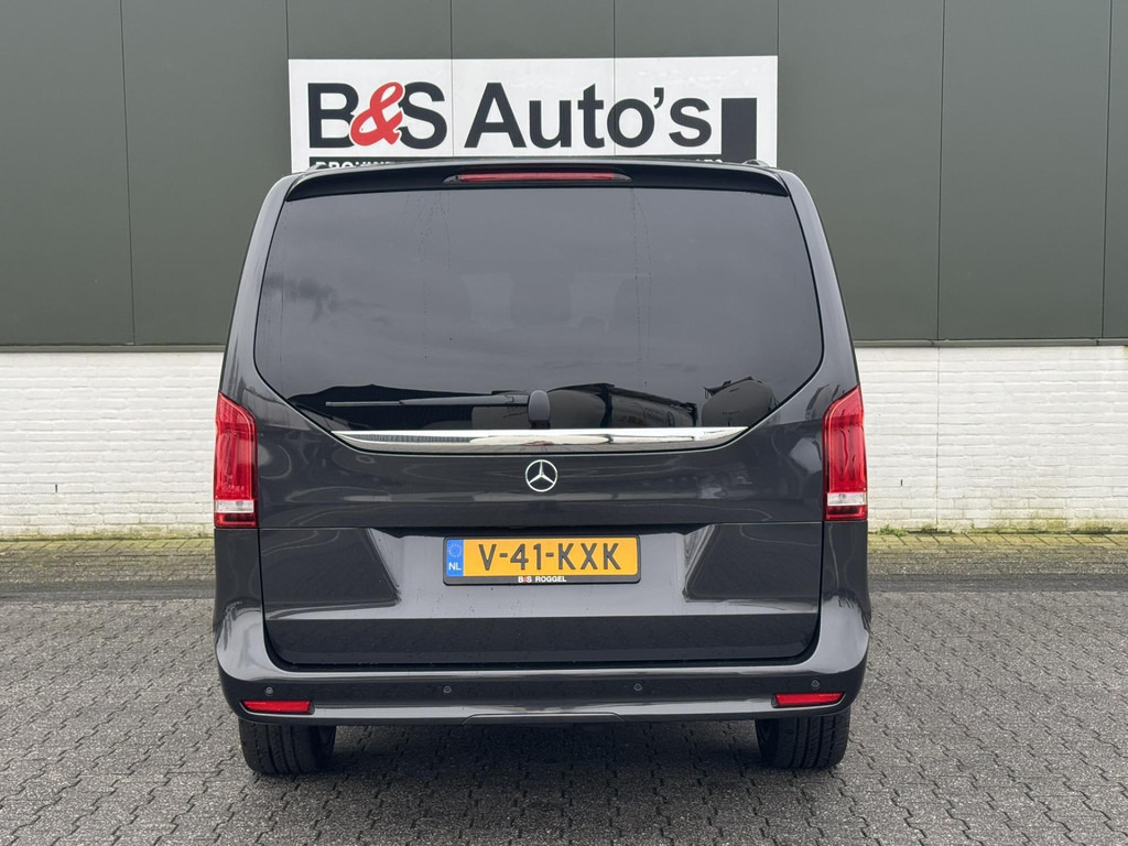 Komercinis automobilis su dviguba kabina Mercedes-Benz V-Klasse-300d L3 Avantgarde AMG 360 Camera Burmester Groot scherm Adaptieve cruise: foto 9