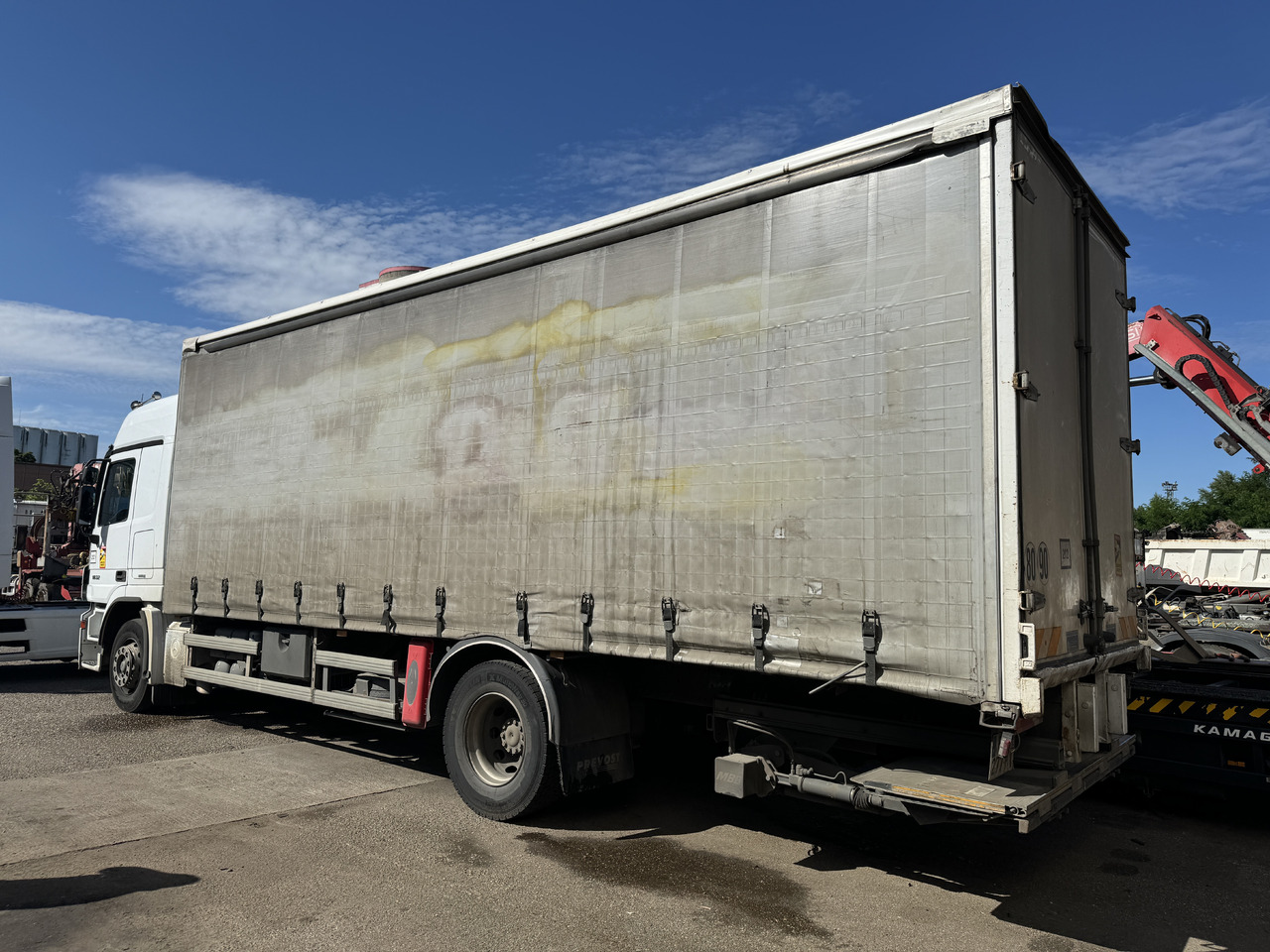 MERCEDES-BENZ ACTROS - Tentinis sunkvežimis: foto 2 MERCEDES-BENZ ACTROS - Tentinis sunkvežimis: foto 2
