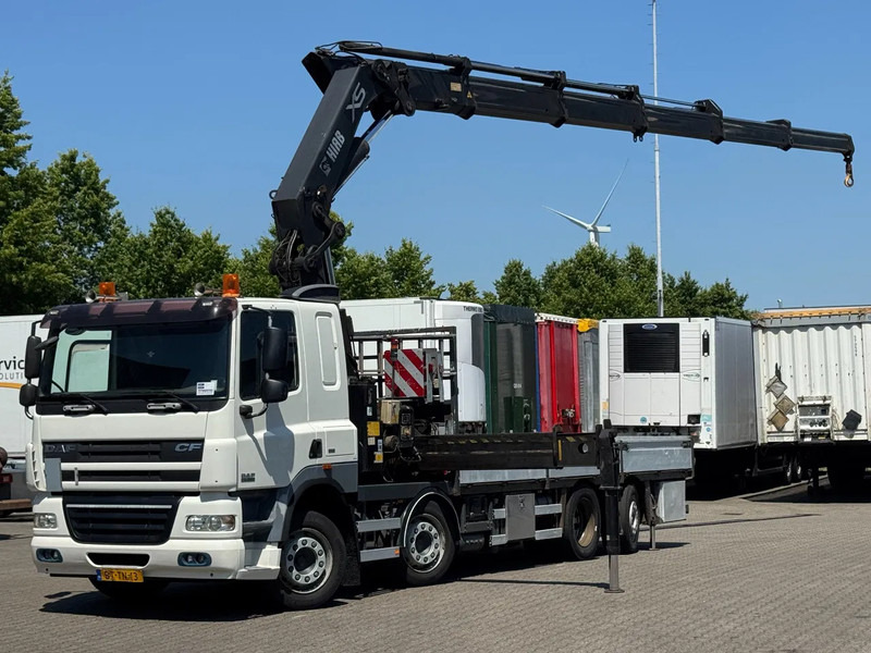 DAF CF 85.360 8x2*6 HIAB 42T/m Crane - Platforminis/ Bortinis sunkvežimis, Sunkvežimis su kranu: foto 1 DAF CF 85.360 8x2*6 HIAB 42T/m Crane - Platforminis/ Bortinis sunkvežimis, Sunkvežimis su kranu: foto 1