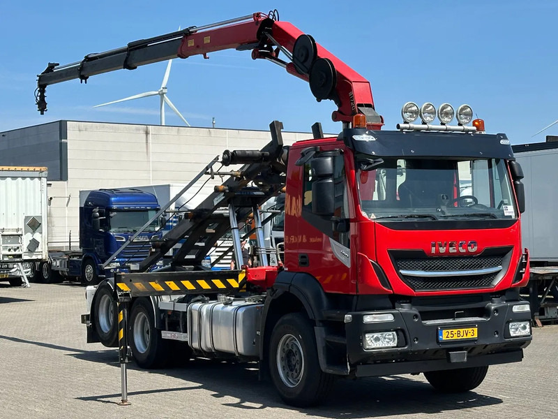 Iveco Stralis 400 6x2 HMF 1720 K3 Kraan Met 24T HTS Kabel Systeem / Rotator / Euro 6 - Sunkvežimis - kabelių sistema, Sunkvežimis su kranu: foto 3 Iveco Stralis 400 6x2 HMF 1720 K3 Kraan Met 24T HTS Kabel Systeem / Rotator / Euro 6 - Sunkvežimis - kabelių sistema, Sunkvežimis su kranu: foto 3