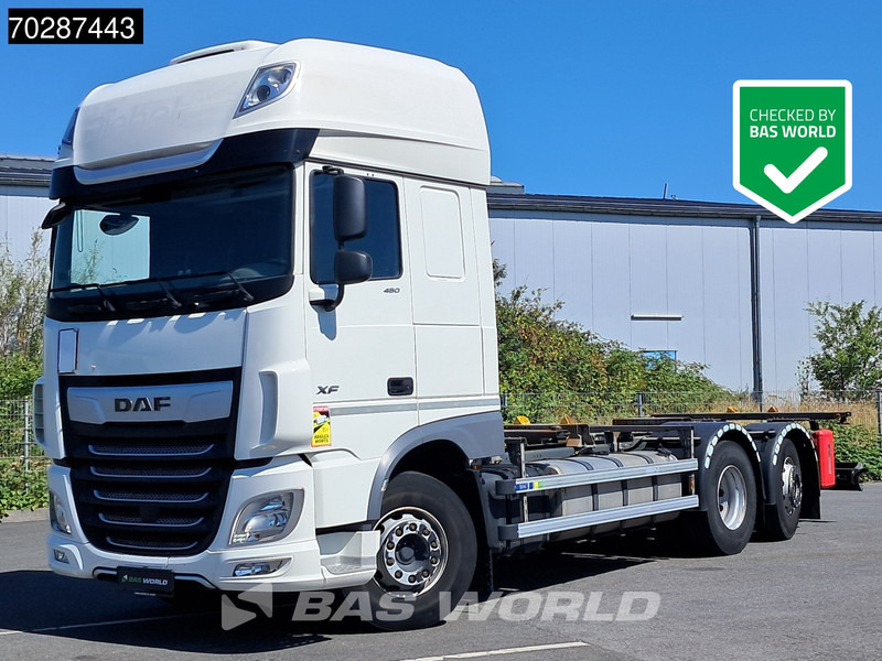 DAF XF 480 6X2 Automatic SSC FAN Retarder Lift+steering Axle Euro 6 - Konteineris-vežimus/ Sukeisti kūną sunkvežimis: foto 1 DAF XF 480 6X2 Automatic SSC FAN Retarder Lift+steering Axle Euro 6 - Konteineris-vežimus/ Sukeisti kūną sunkvežimis: foto 1