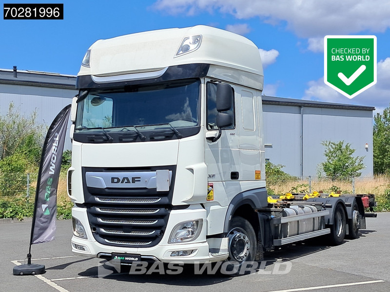 DAF XF 480 6X2 SSC BDF Retarder 2xTanks Lift+Lenkachse ACC Euro 6 - Konteineris-vežimus/ Sukeisti kūną sunkvežimis: foto 1 DAF XF 480 6X2 SSC BDF Retarder 2xTanks Lift+Lenkachse ACC Euro 6 - Konteineris-vežimus/ Sukeisti kūną sunkvežimis: foto 1