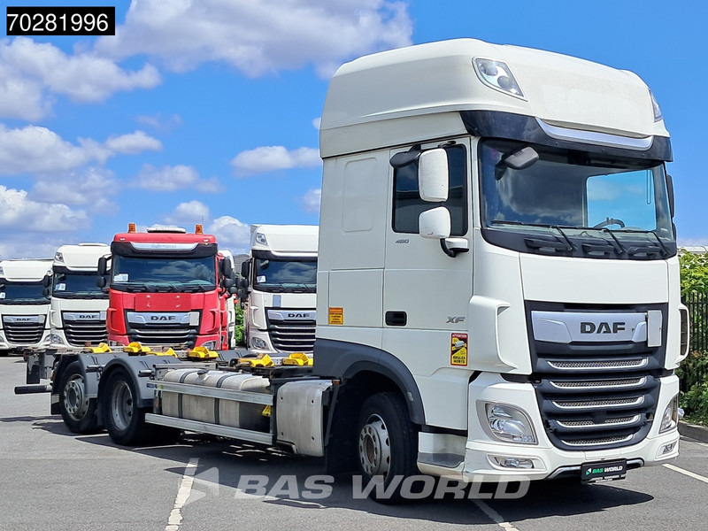 DAF XF 480 6X2 SSC BDF Retarder 2xTanks Lift+Lenkachse ACC Euro 6 - Konteineris-vežimus/ Sukeisti kūną sunkvežimis: foto 3 DAF XF 480 6X2 SSC BDF Retarder 2xTanks Lift+Lenkachse ACC Euro 6 - Konteineris-vežimus/ Sukeisti kūną sunkvežimis: foto 3