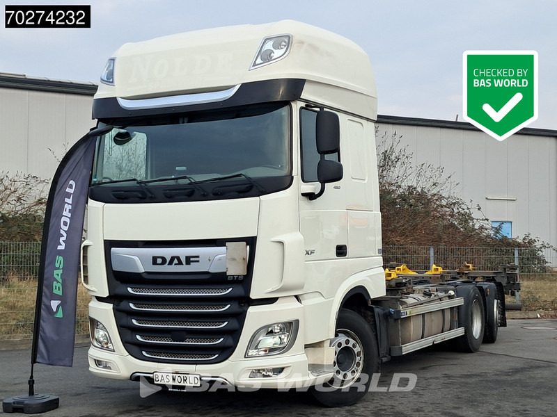 DAF XF 480 6X2 SSC FAN Retarder 2xTanks Lift-Lenkachse ACC LED Euro 6 - Konteineris-vežimus/ Sukeisti kūną sunkvežimis: foto 1 DAF XF 480 6X2 SSC FAN Retarder 2xTanks Lift-Lenkachse ACC LED Euro 6 - Konteineris-vežimus/ Sukeisti kūną sunkvežimis: foto 1