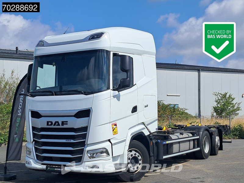 DAF XG 480 6X2 BDF 2xTanks Lift+lenkasche Automatic ACC LED Euro 6 - Konteineris-vežimus/ Sukeisti kūną sunkvežimis: foto 1 DAF XG 480 6X2 BDF 2xTanks Lift+lenkasche Automatic ACC LED Euro 6 - Konteineris-vežimus/ Sukeisti kūną sunkvežimis: foto 1