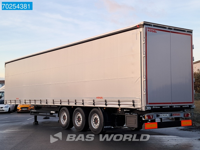 Kögel S24-1 NEW SAF Lift Axle Sliding Roof - Tentinė puspriekabė: foto 2 Kögel S24-1 NEW SAF Lift Axle Sliding Roof - Tentinė puspriekabė: foto 2