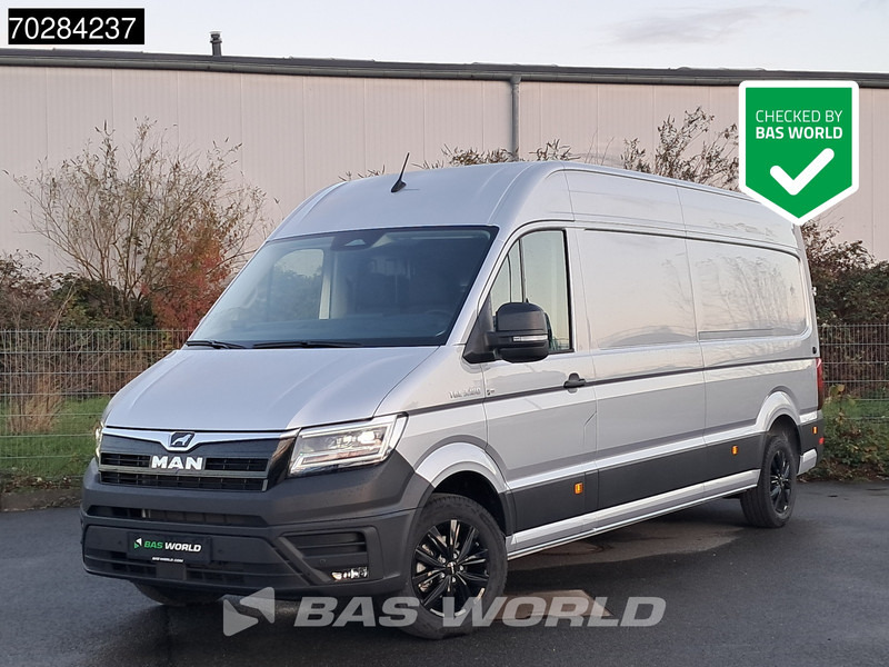 MAN TGE 3.180 Neu! Automatik 2025 model Facelift L4H3 ACC AHK LED Navi Kamera Euro6 L3H2 15m3 A/C Towbar - Krovininis mikroautobusas: foto 1 MAN TGE 3.180 Neu! Automatik 2025 model Facelift L4H3 ACC AHK LED Navi Kamera Euro6 L3H2 15m3 A/C Towbar - Krovininis mikroautobusas: foto 1