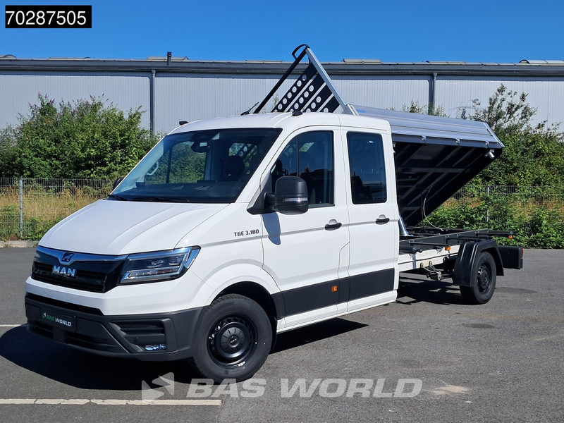 MAN TGE 3.180 Neu! Dreiseitenkipper Automatik 2025 Facelift 180PS AHK LED Klima Tempomat Navi ACC Euro6 Kieper 3m3 A/C Towbar Cruise control - Mažas savivartis: foto 2 MAN TGE 3.180 Neu! Dreiseitenkipper Automatik 2025 Facelift 180PS AHK LED Klima Tempomat Navi ACC Euro6 Kieper 3m3 A/C Towbar Cruise control - Mažas savivartis: foto 2