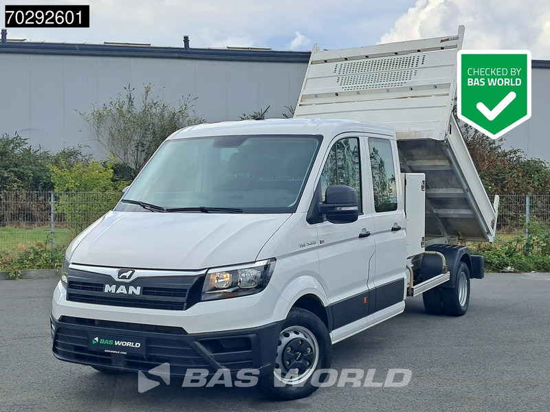 MAN TGE 5.120 Kipper Doppel Kabine 3,5t AHK Navi Klima Tempomat Kamera Euro6 Kieper Tipper Benne 2m3 A/C Towbar Cruise control - Mažas savivartis: foto 1 MAN TGE 5.120 Kipper Doppel Kabine 3,5t AHK Navi Klima Tempomat Kamera Euro6 Kieper Tipper Benne 2m3 A/C Towbar Cruise control - Mažas savivartis: foto 1