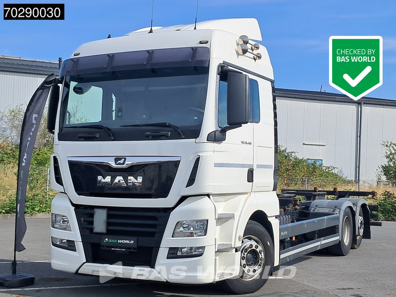 MAN TGX 26.460 6X2 BDF Liftaxle Automatic Retarder ACC Euro 6 - Konteineris-vežimus/ Sukeisti kūną sunkvežimis: foto 1 MAN TGX 26.460 6X2 BDF Liftaxle Automatic Retarder ACC Euro 6 - Konteineris-vežimus/ Sukeisti kūną sunkvežimis: foto 1