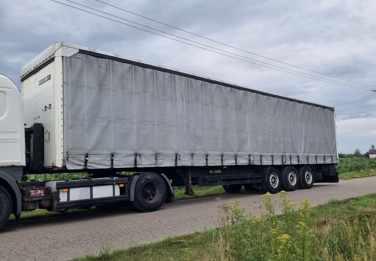 Kögel - Tentinė puspriekabė: foto 1 Kögel - Tentinė puspriekabė: foto 1