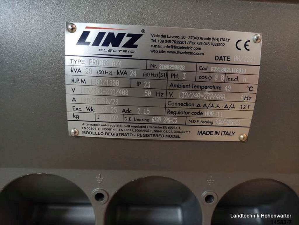 Nauja Elektrinis generatorius Gärtner 20 kVA oder 42 kVA Zapfwellenaggregat (14583): foto 8